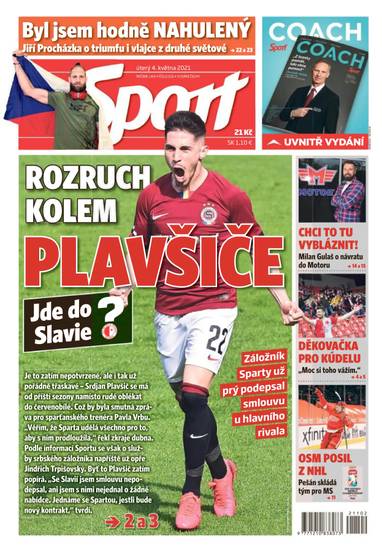 E-magazín Sport - 4.5.2021 - CZECH NEWS CENTER a. s.