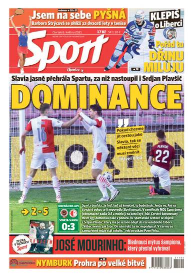 E-magazín Sport - 6.5.2021 - CZECH NEWS CENTER a. s.