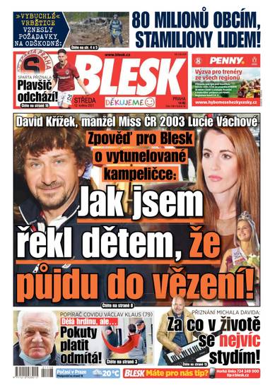 E-magazín BLESK - 12.5.2021 - CZECH NEWS CENTER a. s.