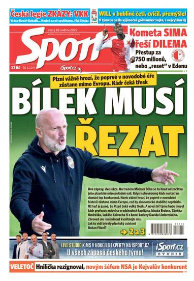 E-magazín Sport - 18.5.2021 - CZECH NEWS CENTER a. s.