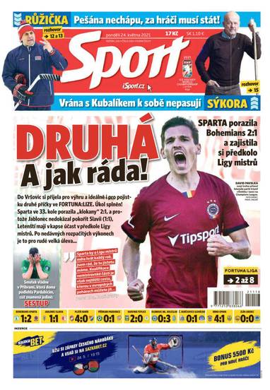 E-magazín Sport - 24.5.2021 - CZECH NEWS CENTER a. s.