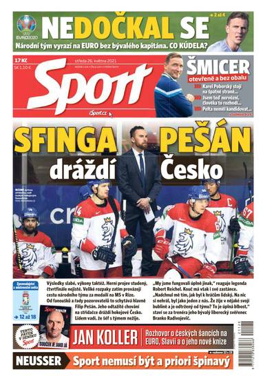 E-magazín Sport - 26.5.2021 - CZECH NEWS CENTER a. s.