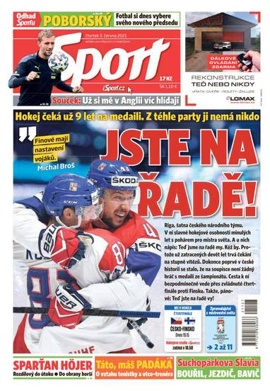 E-magazín Sport - 3.6.2021 - CZECH NEWS CENTER a. s.