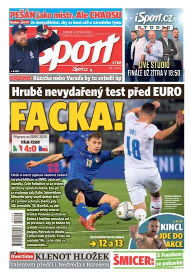 E-magazín Sport - 5.6.2021 - CZECH NEWS CENTER a. s.