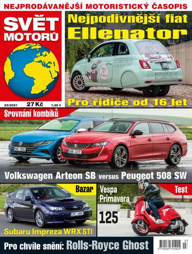 E-magazín SVĚT MOTORŮ - 23/2021 - CZECH NEWS CENTER a. s.