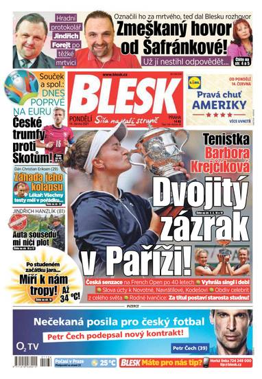 E-magazín BLESK - 14.6.2021 - CZECH NEWS CENTER a. s.