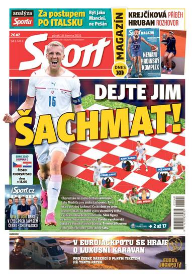 E-magazín Sport - 18.6.2021 - CZECH NEWS CENTER a. s.