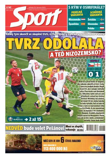 E-magazín Sport - 23.6.2021 - CZECH NEWS CENTER a. s.