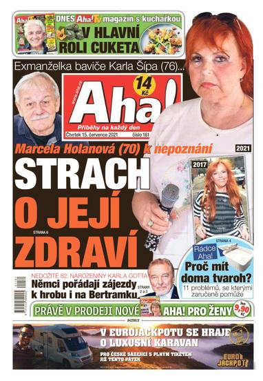 E-magazín Aha! - 15.7.2021 - CZECH NEWS CENTER a. s.