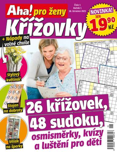 E-magazín Aha! pro ženy Křížovky - 1/2021 - CZECH NEWS CENTER a. s.