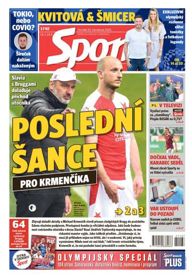 E-magazín Sport - 22.7.2021 - CZECH NEWS CENTER a. s.