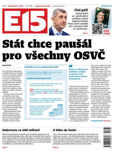 E-magazín e15 - 26.7.2021 - CZECH NEWS CENTER a. s.