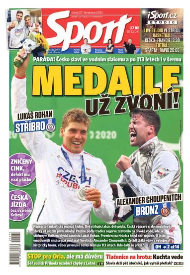 E-magazín Sport - 27.7.2021 - CZECH NEWS CENTER a. s.