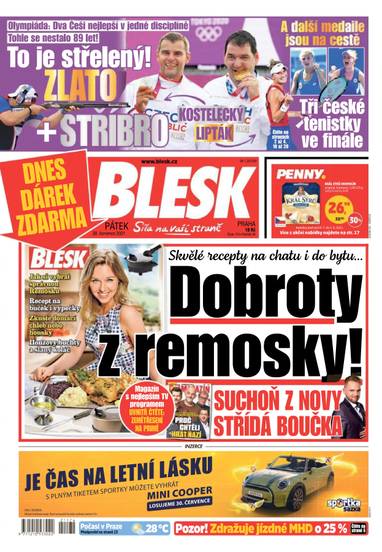 E-magazín BLESK - 30.7.2021 - CZECH NEWS CENTER a. s.