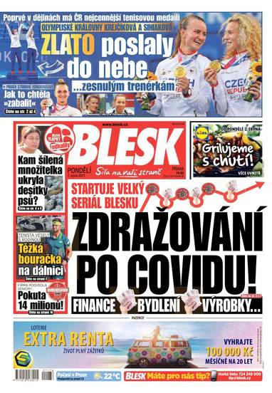 E-magazín BLESK - 2.8.2021 - CZECH NEWS CENTER a. s.