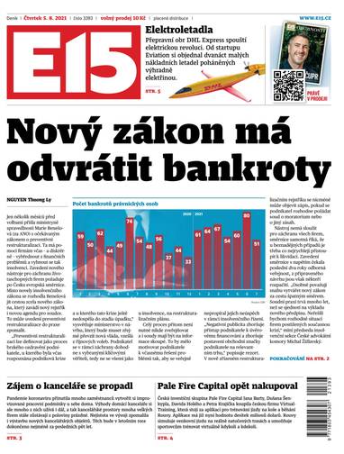 E-magazín e15 - 5.8.2021 - CZECH NEWS CENTER a. s.