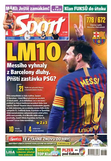 E-magazín Sport - 7.8.2021 - CZECH NEWS CENTER a. s.