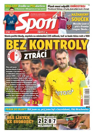 E-magazín Sport - 12.8.2021 - CZECH NEWS CENTER a. s.