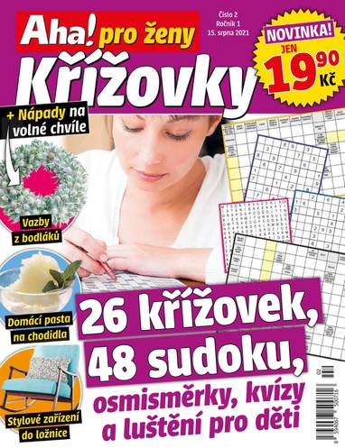 E-magazín Aha! pro ženy Křížovky - 2/2021 - CZECH NEWS CENTER a. s.