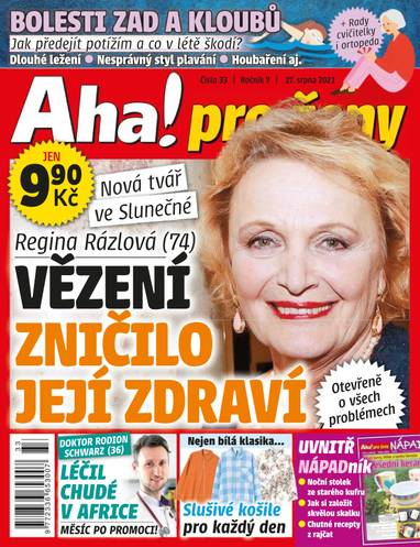 E-magazín Aha! pro ženy - 33/2021 - CZECH NEWS CENTER a. s.