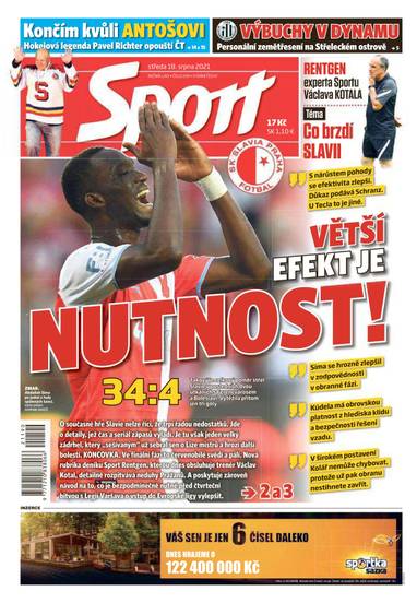 E-magazín Sport - 18.8.2021 - CZECH NEWS CENTER a. s.