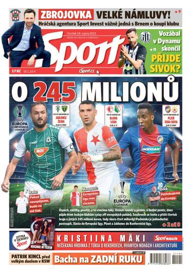 E-magazín Sport - 19.8.2021 - CZECH NEWS CENTER a. s.