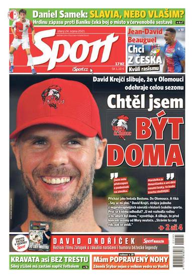 E-magazín Sport - 24.8.2021 - CZECH NEWS CENTER a. s.