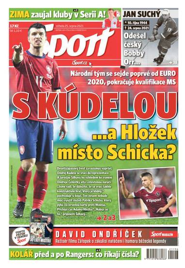 E-magazín Sport - 25.8.2021 - CZECH NEWS CENTER a. s.