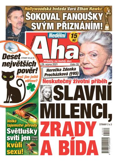 E-magazín Nedělní Aha! - 35/2021 - CZECH NEWS CENTER a. s.