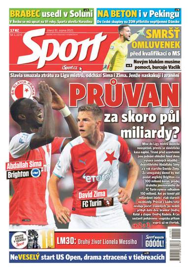 E-magazín Sport - 31.8.2021 - CZECH NEWS CENTER a. s.