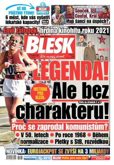 E-magazín BLESK - 2.9.2021 - CZECH NEWS CENTER a. s.