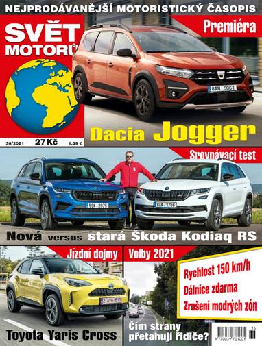 E-magazín SVĚT MOTORŮ - 36/2021 - CZECH NEWS CENTER a. s.