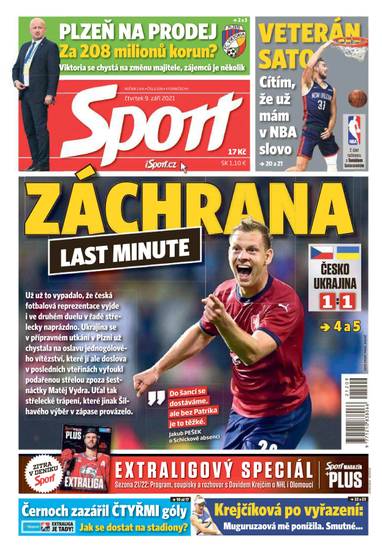 E-magazín Sport - 9.9.2021 - CZECH NEWS CENTER a. s.