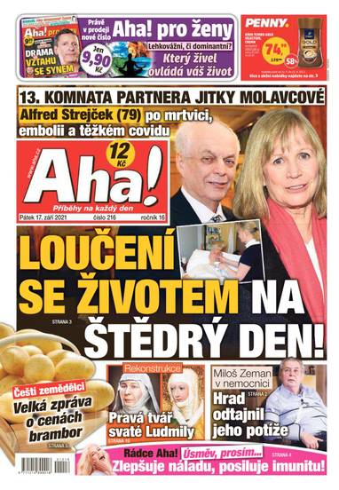 E-magazín Aha! - 17.9.2021 - CZECH NEWS CENTER a. s.