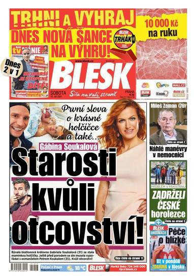 E-magazín BLESK - 18.9.2021 - CZECH NEWS CENTER a. s.