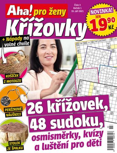 E-magazín Aha! pro ženy Křížovky - 3/2021 - CZECH NEWS CENTER a. s.