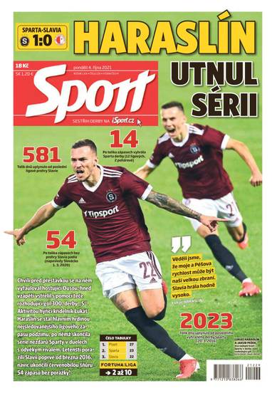 E-magazín Sport - 4.10.2021 - CZECH NEWS CENTER a. s.