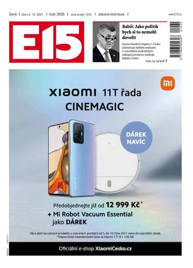 E-magazín e15 - 5.10.2021 - CZECH NEWS CENTER a. s.