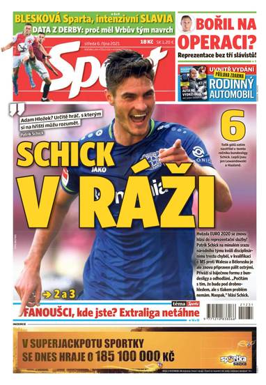 E-magazín Sport - 6.10.2021 - CZECH NEWS CENTER a. s.