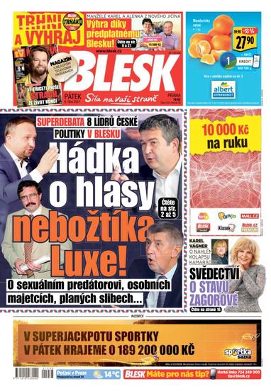 E-magazín BLESK - 8.10.2021 - CZECH NEWS CENTER a. s.