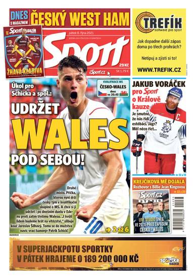 E-magazín Sport - 8.10.2021 - CZECH NEWS CENTER a. s.