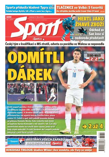 E-magazín Sport - 9.10.2021 - CZECH NEWS CENTER a. s.