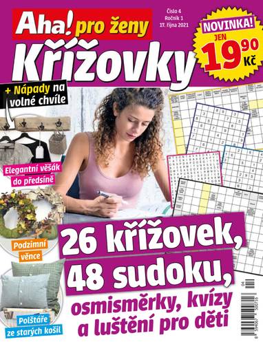 E-magazín Aha! pro ženy Křížovky - 4/2021 - CZECH NEWS CENTER a. s.