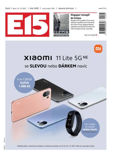 E-magazín e15 - 19.10.2021 - CZECH NEWS CENTER a. s.