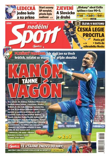 E-magazín nedělní Sport - 43/2021 - CZECH NEWS CENTER a. s.