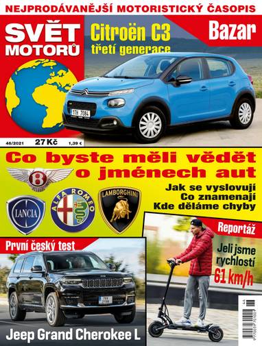 E-magazín SVĚT MOTORŮ - 46/2021 - CZECH NEWS CENTER a. s.