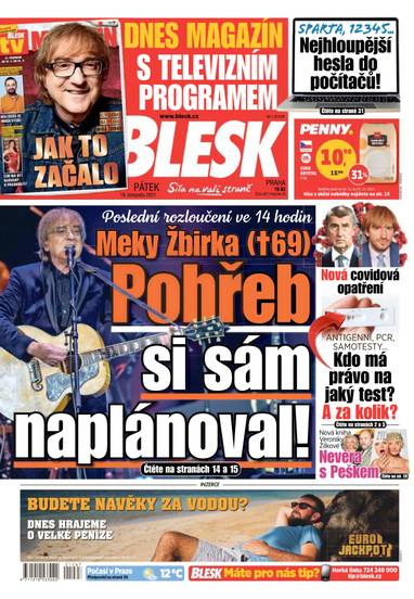 E-magazín BLESK - 19.11.2021 - CZECH NEWS CENTER a. s.