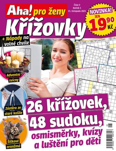 E-magazín Aha! pro ženy Křížovky - 5/2021 - CZECH NEWS CENTER a. s.