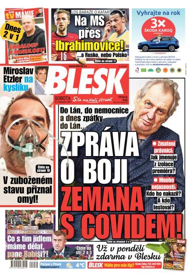 E-magazín BLESK - 27.11.2021 - CZECH NEWS CENTER a. s.