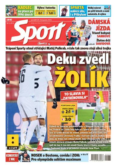 E-magazín Sport - 29.11.2021 - CZECH NEWS CENTER a. s.